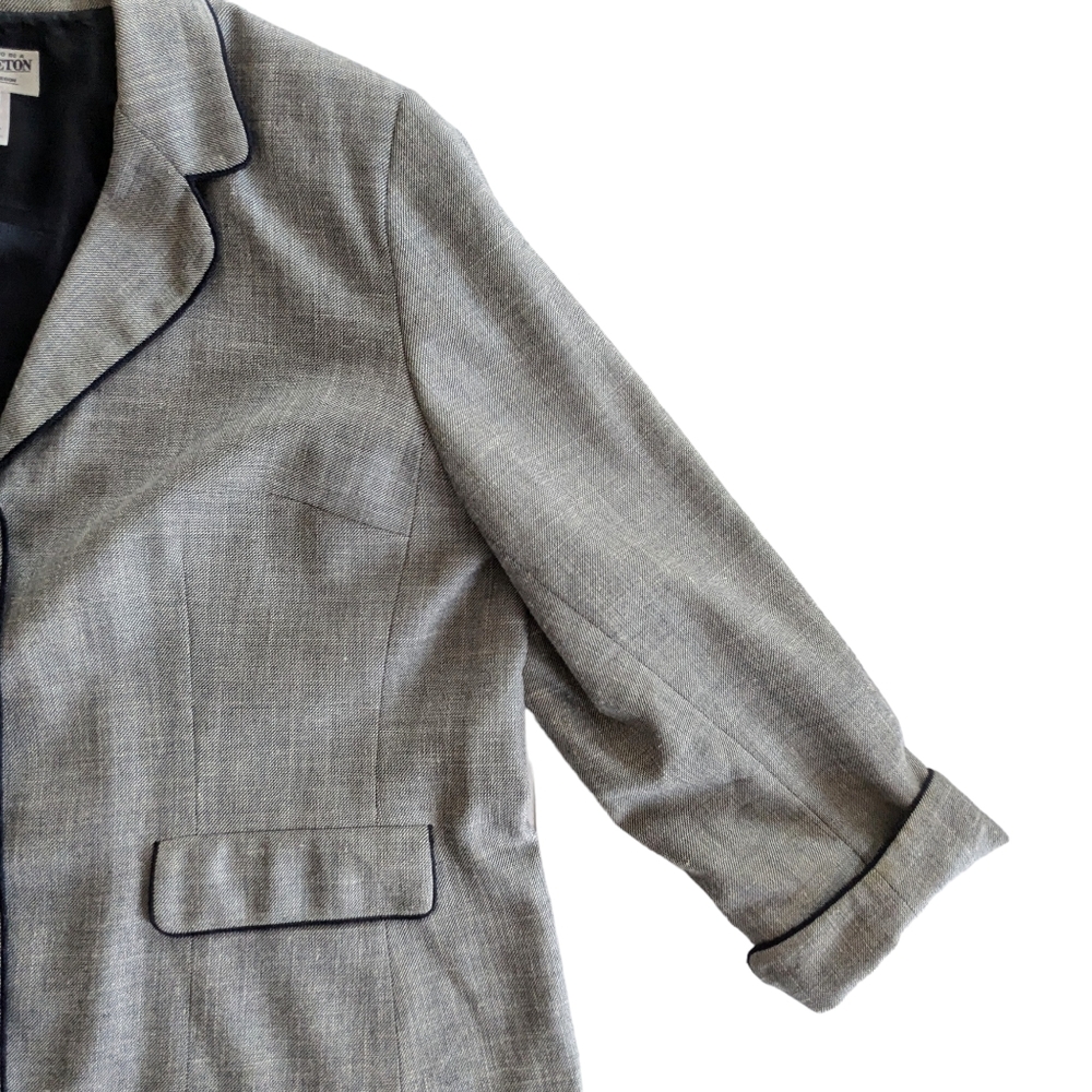 Pendleton Lightweight Wool Blend Blazer Size 18w - image 5